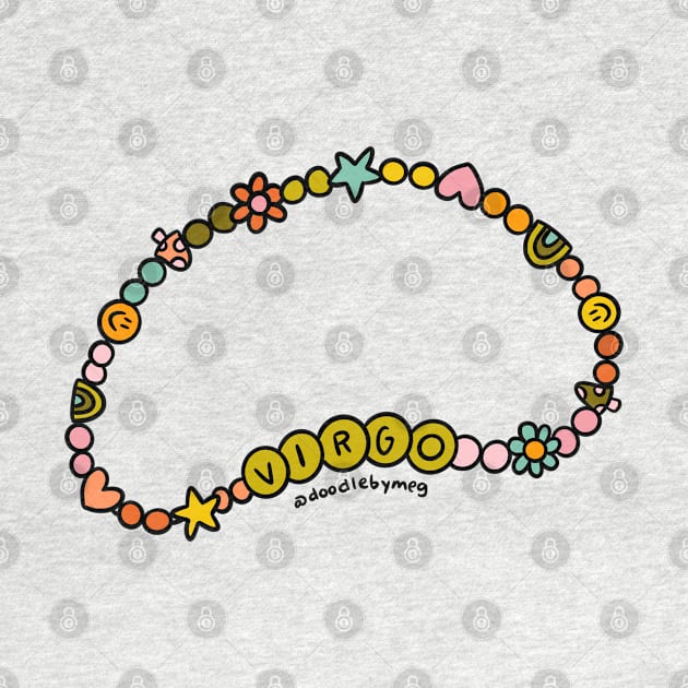 Virgo Friendship Bracelet by Doodle by Meg